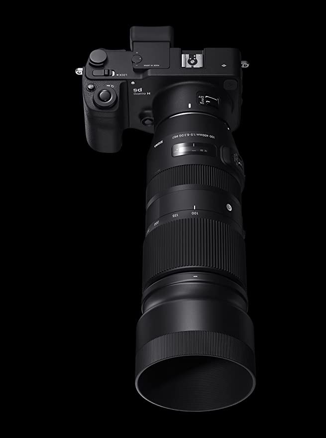 SIGMA horse long zoom lens Contemporary 100400mm F5-6.3DG OS HSM is suitable for full frame
